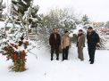 گزارش تصویری از روز 16 آذر اولین برف در دانشگاه شاهرود