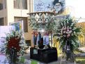 تشییع پیکرحاج مجید یونسیان بر روی دستان مردم شاهرود