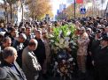 تشییع پیکرحاج مجید یونسیان بر روی دستان مردم شاهرود