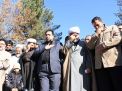 تشییع پیکرحاج مجید یونسیان بر روی دستان مردم شاهرود