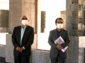 بازدید ریاست محترم دانشگاه و هیات همراه از پروژه های نیمه تمام دانشگاه