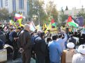 گزارش تصویری حمایت دانشگاهیان از مردم فلسطین