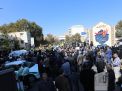 گزارش تصویری حمایت دانشگاهیان از مردم فلسطین