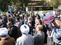 گزارش تصویری حمایت دانشگاهیان از مردم فلسطین