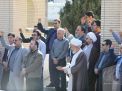 گزارش تصویری مراسم تجمع دانشگاهیان در دفاع از مردم مظلوم غزه