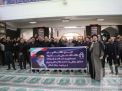 گزارش تصویری تجمع دانشگاهیان در محکومیت اهانت به ساحت مقام معظم رهبری