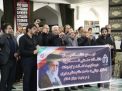 گزارش تصویری تجمع دانشگاهیان در محکومیت اهانت به ساحت مقام معظم رهبری