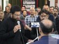 گزارش تصویری تجمع دانشگاهیان در محکومیت اهانت به ساحت مقام معظم رهبری