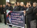 گزارش تصویری تجمع دانشگاهیان در محکومیت اهانت به ساحت مقام معظم رهبری