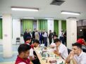 بازدید دکتر سعید حبیبا هیات همراه از مسابقات 