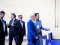 بازدید دکتر سعید حبیبا هیات همراه از مسابقات 