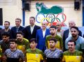 بازدید دکتر سعید حبیبا هیات همراه از مسابقات 