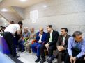 بازدید دکتر سعید حبیبا هیات همراه از مسابقات 