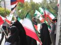 گزارش تصویری مراسم اهتزاز پرچم پر افتخار ایران