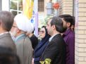 گزارش تصویری مراسم اهتزاز پرچم پر افتخار ایران