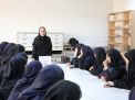 گزارش تصویری بازدید دبیرستان دخترانه متوسطه امیدهای فردا 