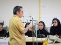 گزارش تصویری بازدید دبیرستان دخترانه متوسطه امیدهای فردا 