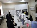گزارش تصویری بازدید دبیرستان دخترانه متوسطه امیدهای فردا 