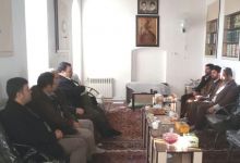 رییس و کارکنان دانشکده کشاورزی با امام جمعه بسطام دیدار کردند