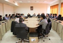 نشست هیات رئیسه دانشگاه شاهرود با دانشکده ریاضی 