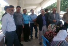 بازدید رئیس، اعضای هیأت علمی و کارکنان دانشکده فیزیک از خانه سالمندان شاهرود