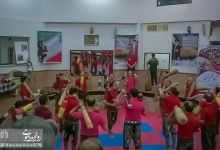 گزارش تصویری | جشن گلریزان در زورخانه دانشگاه صنعتی شاهرود برای کمک به زلزله زدگان غرب کشور 