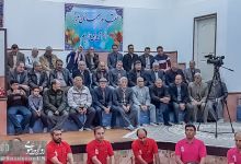 گزارش تصویری | جشن گلریزان در زورخانه دانشگاه صنعتی شاهرود برای کمک به زلزله زدگان غرب کشور 