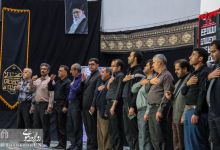 مراسم زيارت عاشورا و عزاداري در دانشگاه صنعتی شاهرود 