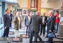 گزارش تصویری (1)  نمایندگان دانشگاه UGMK  و متخصصان وزارت حوادث جمهوری فدرال روسیه  از دانشگاه صنعتی شاهرود 