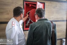 گزارش تصویری (1)  نمایندگان دانشگاه UGMK  و متخصصان وزارت حوادث جمهوری فدرال روسیه  از دانشگاه صنعتی شاهرود 