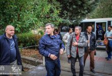 گزارش تصویری (3)  نمایندگان دانشگاه UGMK و متخصصان وزارت حوادث جمهوری فدرال روسیه از پردیس آموزشی معدن دانشگاه صنعتی شاهرود 