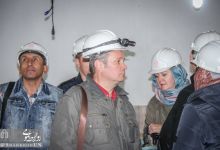 گزارش تصویری (3)  نمایندگان دانشگاه UGMK و متخصصان وزارت حوادث جمهوری فدرال روسیه از پردیس آموزشی معدن دانشگاه صنعتی شاهرود 