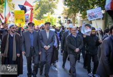 گزارش تصویری | حضور دانشگاهیان دانشگاه صنعتی شاهرود در راهپیمایی یوم الله 13 آبان 