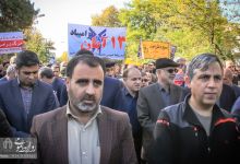 گزارش تصویری | حضور دانشگاهیان دانشگاه صنعتی شاهرود در راهپیمایی یوم الله 13 آبان 