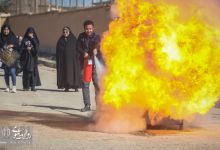 گزارش تصویری  | برگزاری كارگاه اطفاءحريق در دانشگاه 