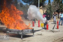 گزارش تصویری  | برگزاری كارگاه اطفاءحريق در دانشگاه 