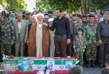 گزارش تصویری  | حضور دانشگاهیان دانشگاه صنعتی شاهرود در تشییع پیکر شهید محمدی 