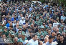گزارش تصویری  | حضور دانشگاهیان دانشگاه صنعتی شاهرود در تشییع پیکر شهید محمدی 