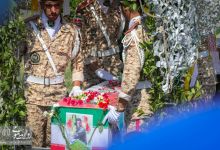 گزارش تصویری  | حضور دانشگاهیان دانشگاه صنعتی شاهرود در تشییع پیکر شهید محمدی 