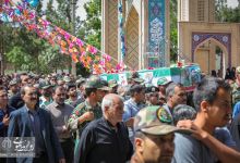 گزارش تصویری  | حضور دانشگاهیان دانشگاه صنعتی شاهرود در تشییع پیکر شهید محمدی 