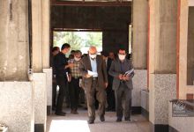 بازدید ریاست محترم دانشگاه و هیات همراه از پروژه های نیمه تمام دانشگاه