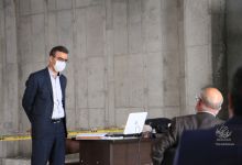 بازدید ریاست محترم دانشگاه و هیات همراه از پروژه های نیمه تمام دانشگاه