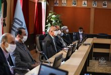 جلسه شورای دانشگاه و افتتاح سامانه مجازی LMS