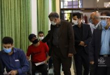 گزارش تصویری کنکور کارشناسی (31مرداد1399)روز سوم- بازدید نماینده محترم و ریاست دانشگاه از محل برگزاری کنکور