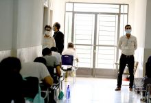 گزارش تصویری کنکور کارشناسی (31مرداد1399)روز سوم- بازدید نماینده محترم و ریاست دانشگاه از محل برگزاری کنکور