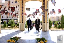 گزارش تصویری مراسم ادای احترام به مقام والای شهدای گمنام دانشگاه های شهرستان شاهرود