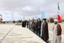 گزارش تصویری مراسم اداي احترام به مقام والاي شهداي گمنام دانشگاه 