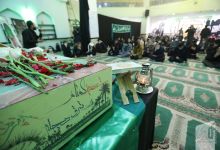 گزارش تصویری مراسم استقبال، تشيع و وداع با پيكر مطهر شهيد گمنام