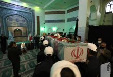 گزارش تصویری مراسم استقبال، تشيع و وداع با پيكر مطهر شهيد گمنام