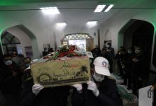 گزارش تصویری مراسم استقبال، تشيع و وداع با پيكر مطهر شهيد گمنام